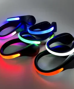 LED Shoe Light i olika färger för optimal synlighet vid löpning och promenader